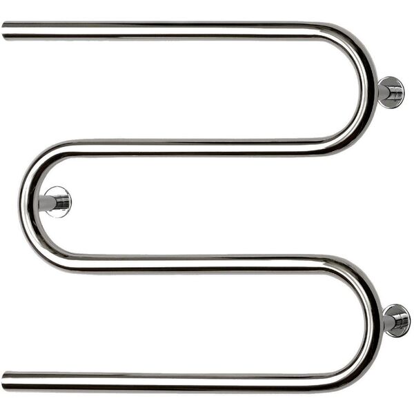 Πετσετοθήκη WELLMER, 600 x 450 mm, ανοξείδωτο ατσάλι, DN25, 2b, 1/2", εσωτερικό σπείρωμα