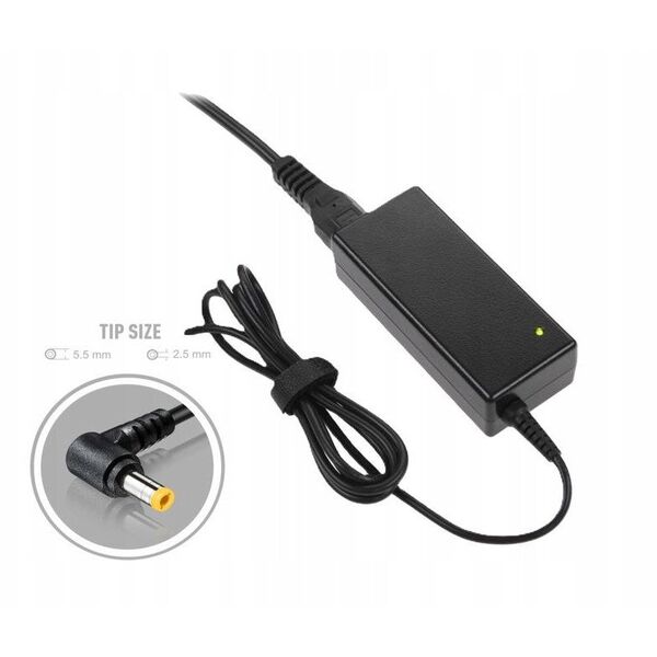 Φορτιστής 60W για φορητό υπολογιστή 19V 3.16A, 5.5x2.5mm, FUJITSU
