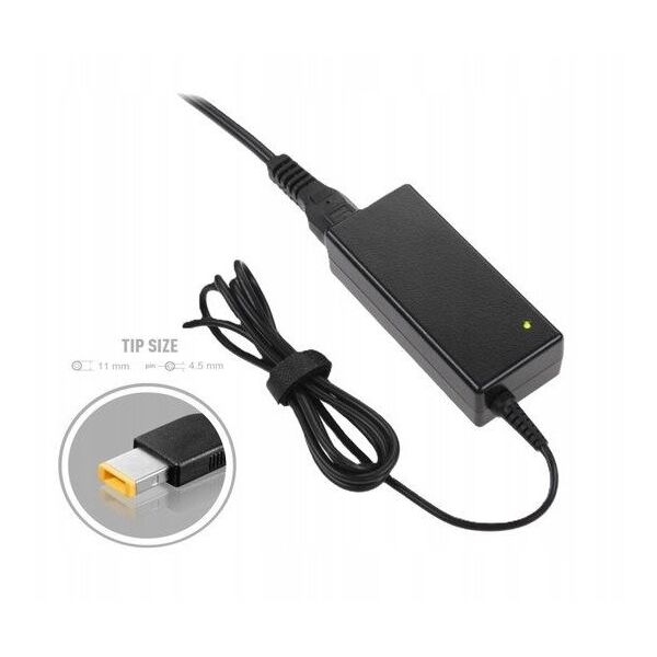 Φορτιστής 90W για φορητό υπολογιστή 20V 4.5A, 10x4mm + κεντρικός, LENOVO