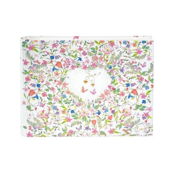 Βιβλίο επισκεπτών άλμπουμ Goldbuch 47035 Charming Heart 29x23/50 σελίδες | σπιράλ δέσιμο | γωνίες/σχισμές