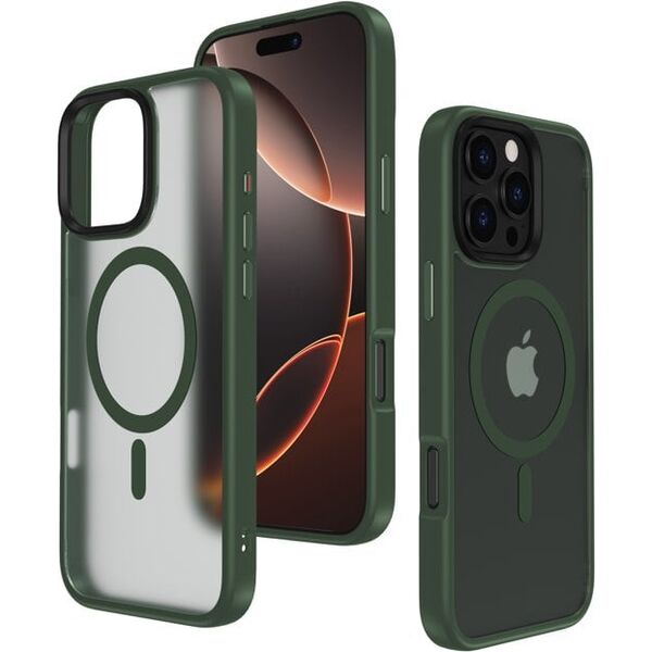 Mocco Signature MagSafe Back Case for Apple iPhone 16 Pro