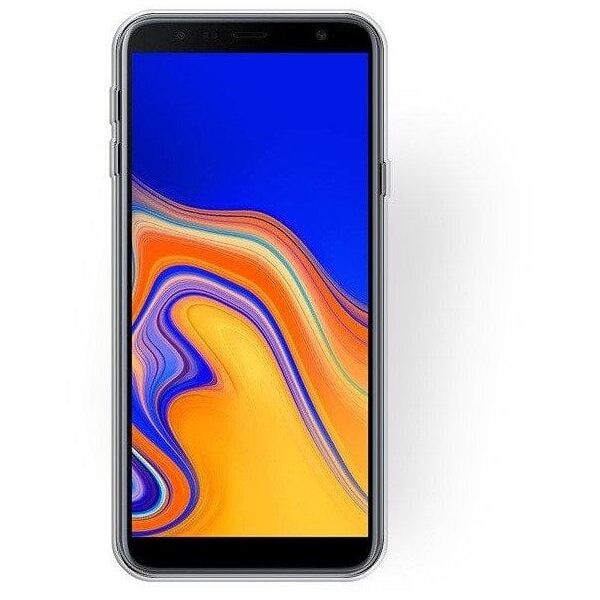Mocco Ultra Θήκη Πλάτης 0.3 mm Σιλικόνης για Samsung J415 Galaxy J4 Plus (2018) Διάφανη