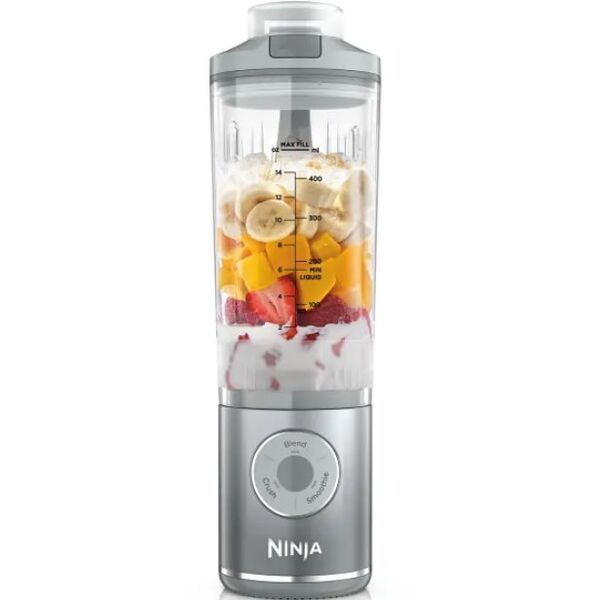 Ninja Blast Max Φορητός Ασύρματος Μπλέντερ, Πλατινένιο Ασημί