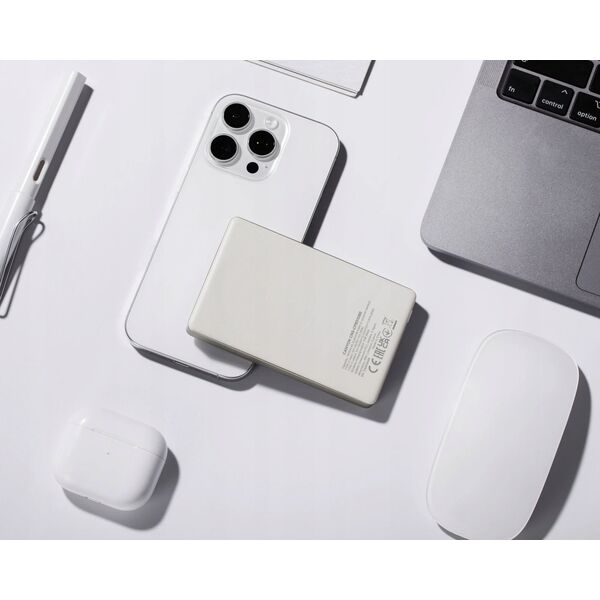 CANYON Powerbank OnPower 510 slim Magsafe 10000 mAh PD20W Μπεζ