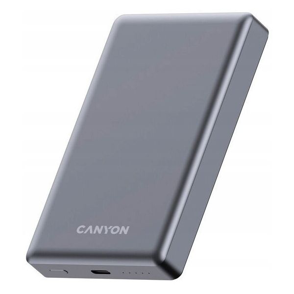 CANYON Powerbank OnPower 510 slim Magsafe 10000 mAh PD20W Γραφίτης