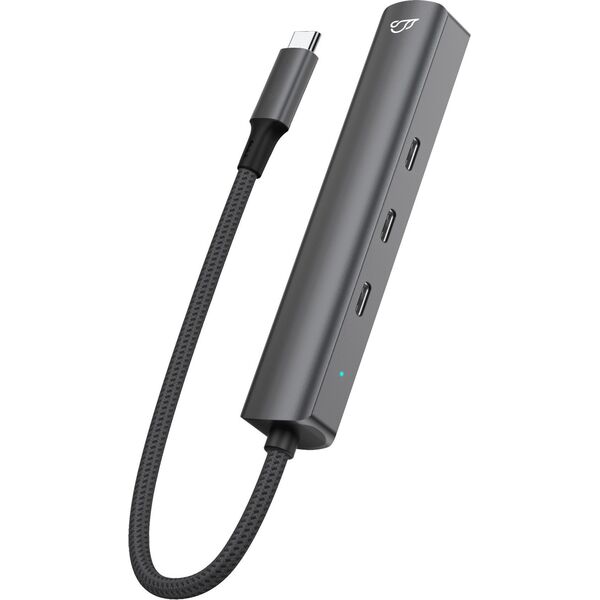 Bluecloud USB-C-USB-C hub με gigabit ethernet, 4 θύρες