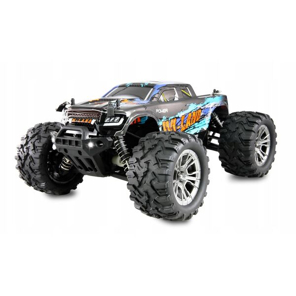 HiMoto M-Land Monstertruck 48km/h 4WD 1:16 RTR μπλε