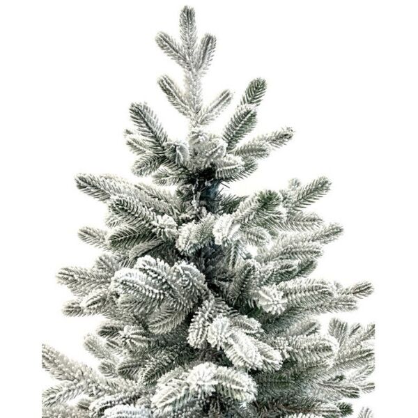 Χριστουγεννιάτικο δέντρο PE Traditional snowy 160 cm πράσινο