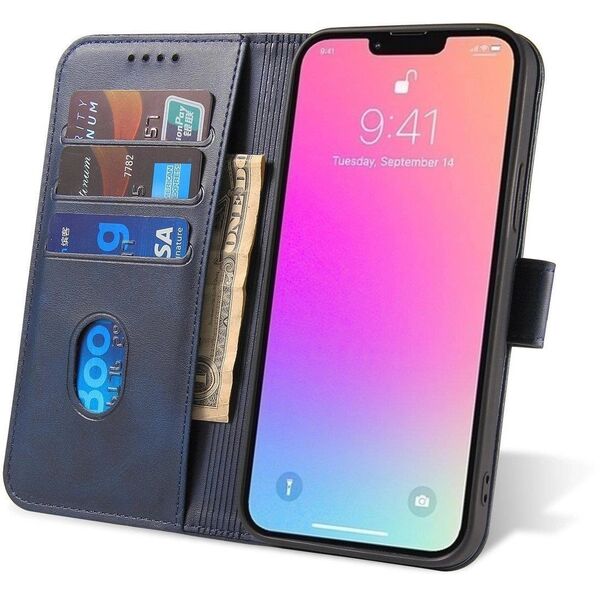 Θήκη Magnet Case με καπάκι για Samsung Galaxy S25 Ultra - μπλε