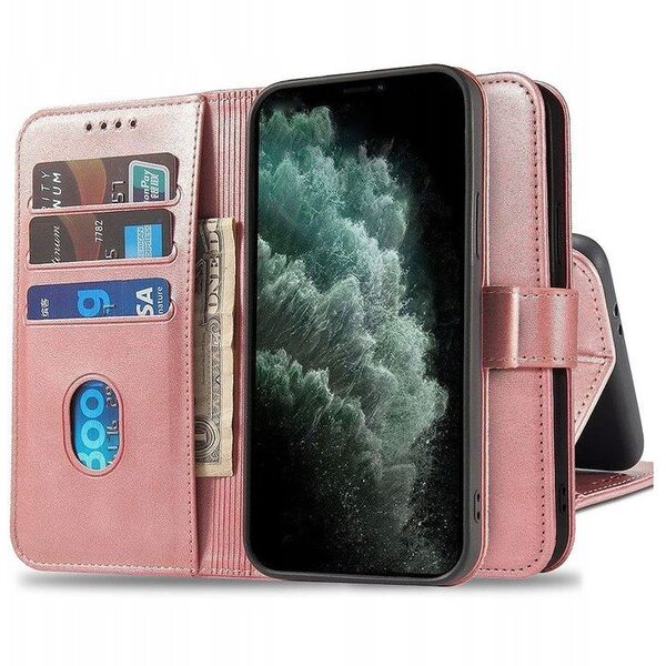 Θήκη Magnet Case με καπάκι για Samsung Galaxy S25 Ultra - ροζ