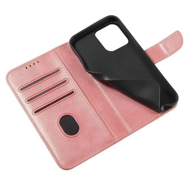 Θήκη Magnet Case με καπάκι για Samsung Galaxy S25 Ultra - ροζ