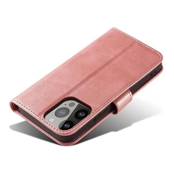 Θήκη Magnet Case με καπάκι για Samsung Galaxy S25 Ultra - ροζ