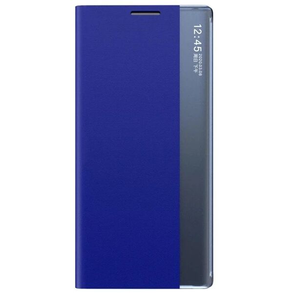 Νέα Θήκη Ύπνου etui do Samsung Galaxy A16 / A16 5G pokrowiec z klapką i podstawką - μπλε