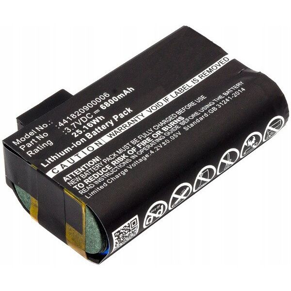 Επαναφορτιζόμενη μπαταρία για Sokkia SHC-236 3,7V 6800mAh Li-Ion
