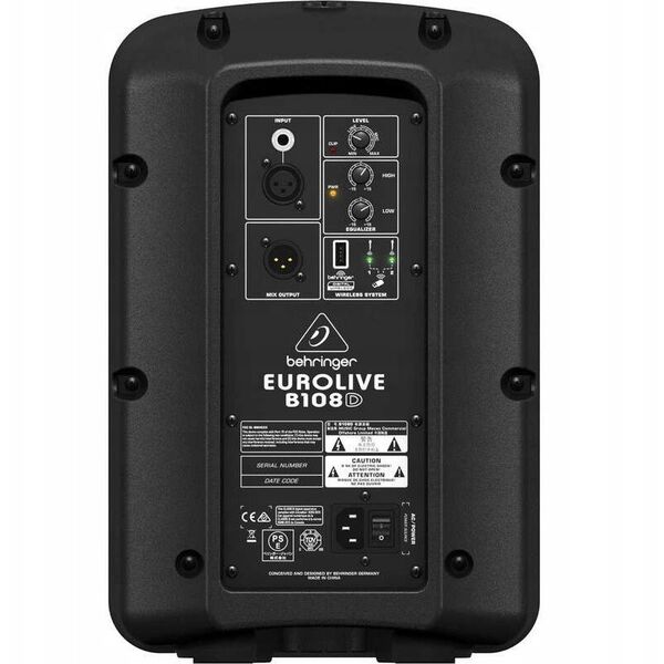 Βάση τηλεόρασης Behringer B108D Ενεργό ηχείο 8"