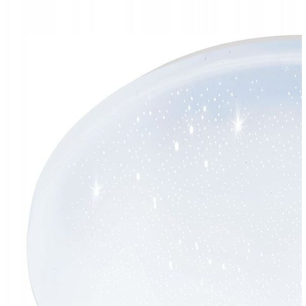 Φωτιστικό οροφής LED EGLO FRANIA-S CRYSTAL EFFECT, 7.4 W, 900 lm, 3000 K, O22 cm, λευκό sp.