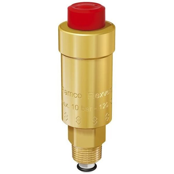 Αυτόματος αεραγωγός FLAMCO Flexvent, 1/2", ver.