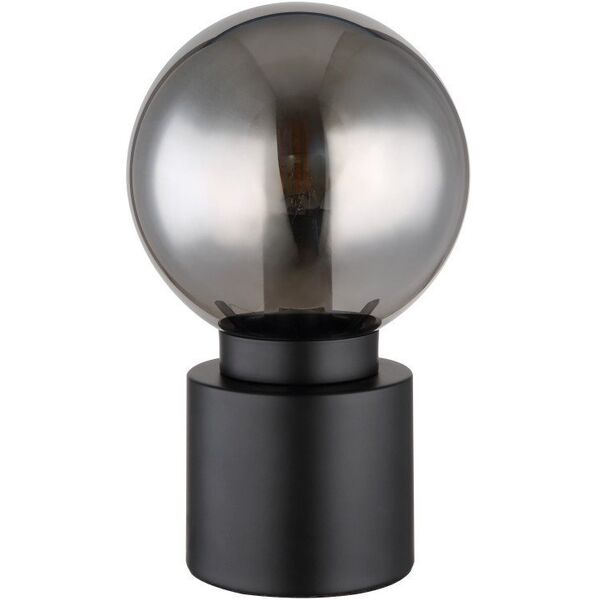 Επιτραπέζιο φωτιστικό GLOBO MARKA, 1xE14, 25W, 230V, καλώδιο 1.5m, μέταλλο, μαύρο χρώμα, o15x24.5cm