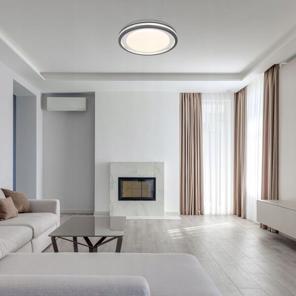 Φωτιστικό οροφής LED GLOBO TERPSA, 30W, 2700-6500K, DIM, 3600lm, o48 x 7 cm, με τηλεχειριστήριο