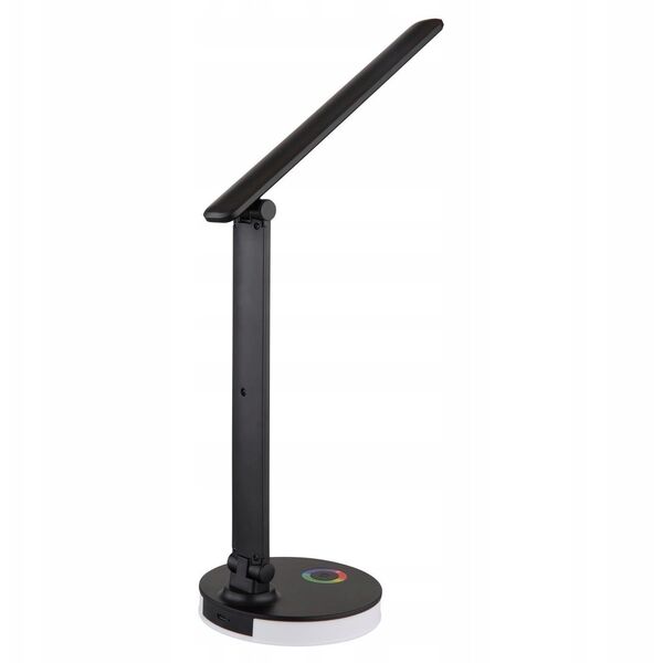 LED επιτραπέζιο φωτιστικό GLOBO GERALDO, 5W+2W RGB, CCT 2700/4000/6500K, 582lm, DIM, μαύρο.