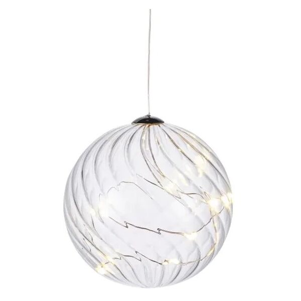 Sirius Home Wave Ball, Light decoration figure, Transparent, Glass, 16 lamp(s), LED, Yellow