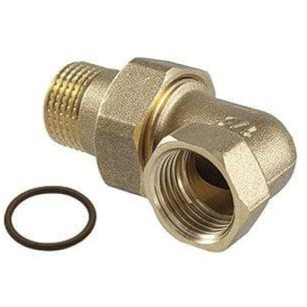 ΓΩΝΙΑ 3 ΤΕΜΑΧΙΩΝ ΑΡΣΕΝΙΚΟ/ΘΗΛΥΚΟ ΜΕ O-RING 3/8