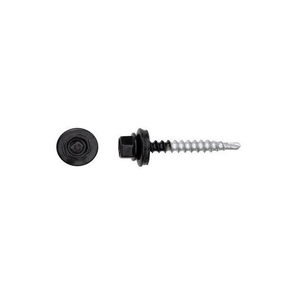 ΒΙΔΑ ΑΥΤΟΔΙΑΤΡΗΤΗ 4,8X28 ΞΥΛΟΥ+EPMD RAL7024 15ΤΕΜ