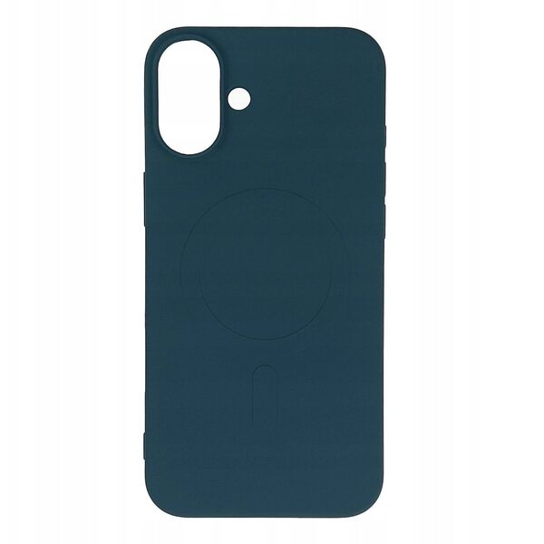Θήκη Liquid Silicone Case με MagSafe για iPhone 16e - niebieskie