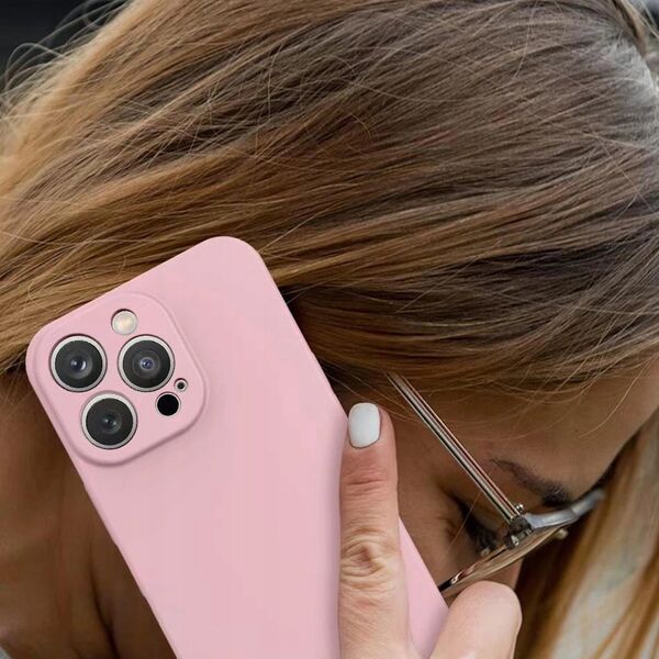 Θήκη Σιλικόνης για iPhone 16e - ροζ