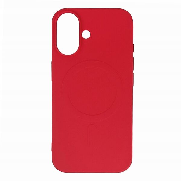 Θήκη Liquid Silicone Case με MagSafe για Samsung Galaxy A26 5G - κόκκινο