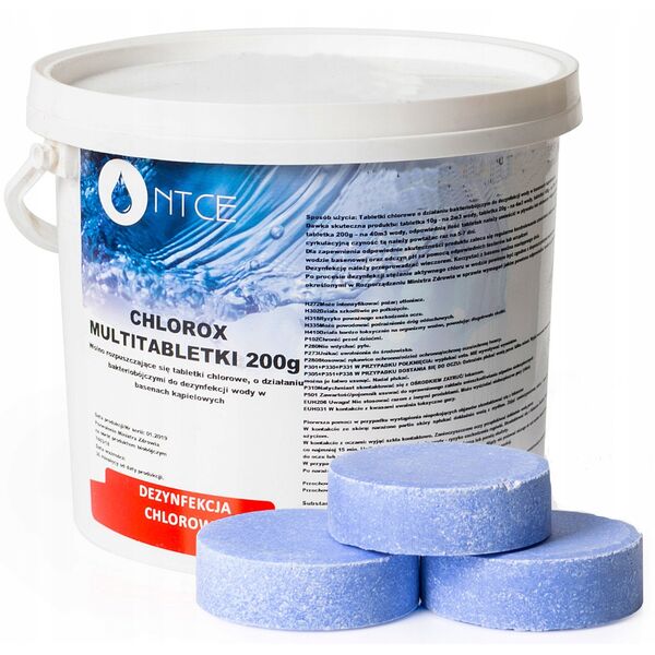 5 KG NTCE CHLOROX 200g ΜΠΛΕ ΧΗΜΙΚΑ