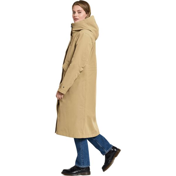 Didriksons moteriška izoliuota žiemos parka MIA, smėlio spalvos