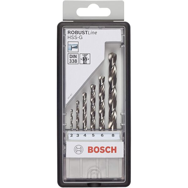 ROBUSTLINE HSS-G SET K (2,3,4,5,6,8)10PC