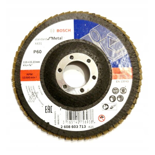 ΔΙΣΚΟΣ/ΛΕΠΙΔΑ, X431 PROST, 115x22.23mm, G60