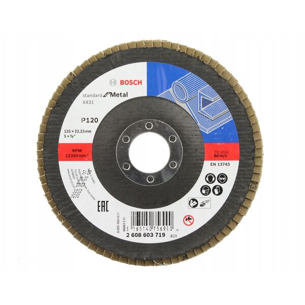 Πτερύγιο Std. Για Μέταλλο+Ξύλο 125 X431 G120 P