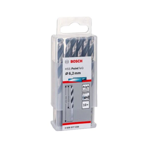 ΤΡΥΠΑΝΙ HSS POINTTEQ 6.2MM 10ΤΜΧ