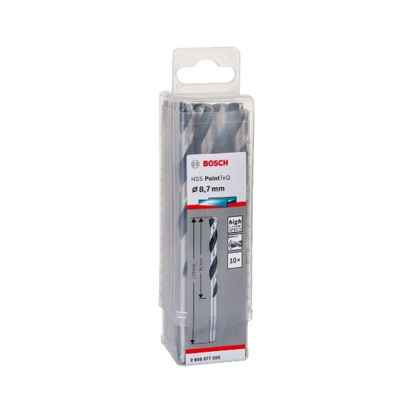 Τρυπάνι HSS POINTTEQ 8.7MM 10 τεμ