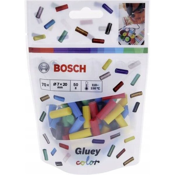 ΡΑΒΔΟΙ ΚΟΛΛΑΣ GLUEY ΧΡΩΜΑ ΜΙΞ 20x7mm 70PC
