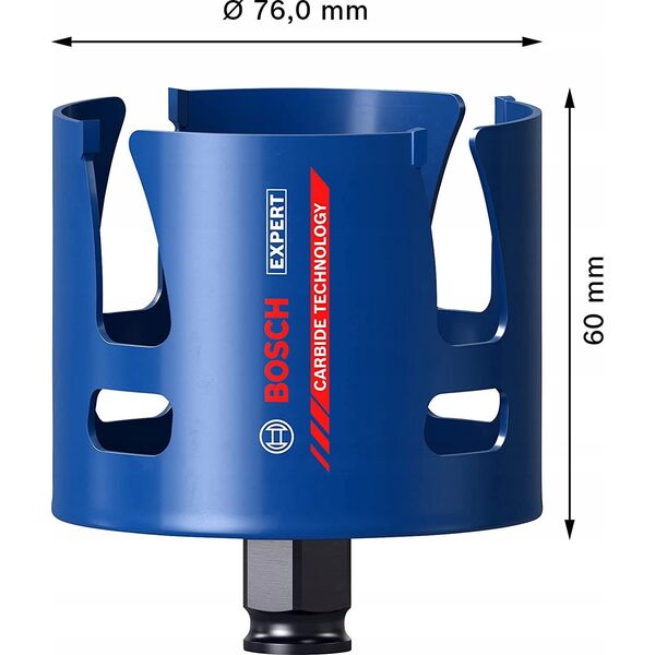 Ποτηροτρύπανο EXPERT MULTICON SPEED 76MM