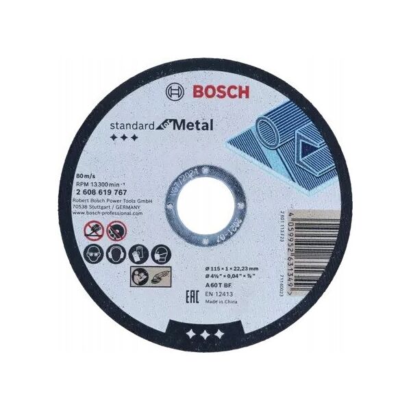 Δίσκος κοπής Std. f/Metal 115x1,0x22,23 P