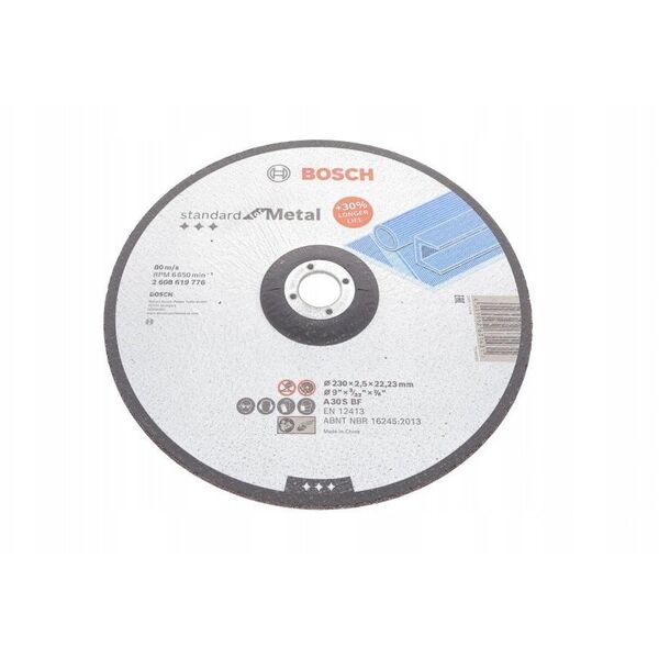 Δίσκος κοπής Std. για μέταλλο 230x2,5x22,23 W