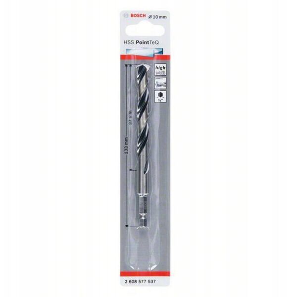 Τρυπάνι για μέταλλο BOSCH 10.0x133mm