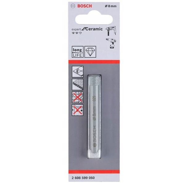 ΔΙΑΜΑΝΤΟΚΟΡΩΝΑ DiaTileDrill Bit 8mm