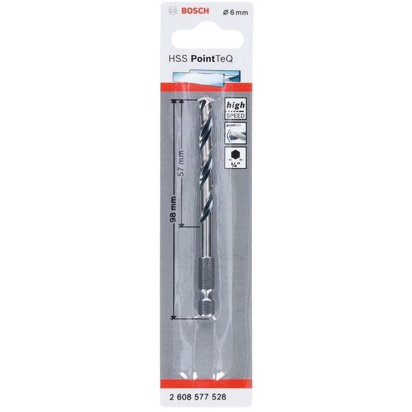 Τρυπάνι για μέταλλο BOSCH 6.0x98mm
