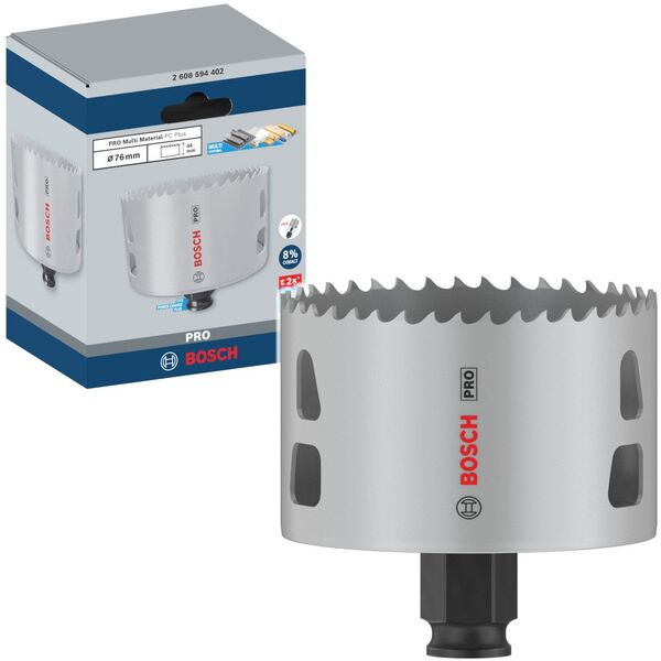 Πριονωτή κορώνα BOSCH 76MM