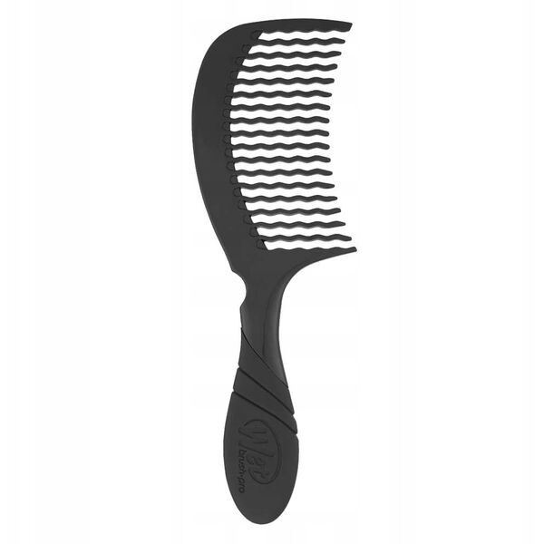 Wet Brush, Ξεμπερδεύοντας - Pro, Χτένα Μαλλιών Πλαστική, Μαύρη, Ξεμπερδέψτε Unisex