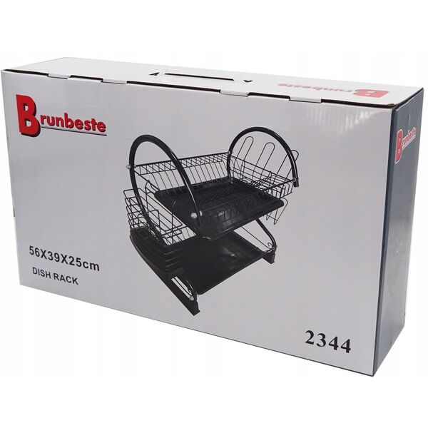 ΣΤΕΓΝΩΤΗΡΙΟ ΠΙΑΤΩΝ 2 ΕΠΙΠΕΔΩΝ 56x25x39cm Brunbeste BB-2344