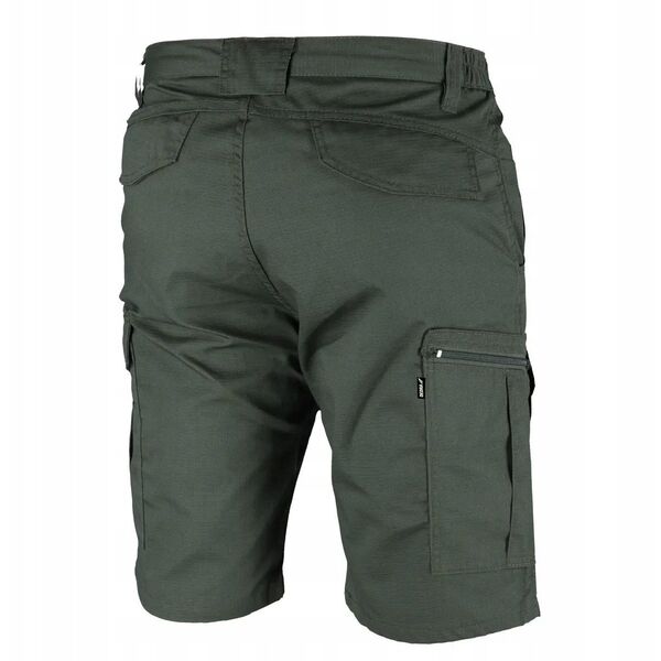 Σορτς εργασίας ripstop+spandex μέγεθος L, 220g/m2, σκούρο πράσινο