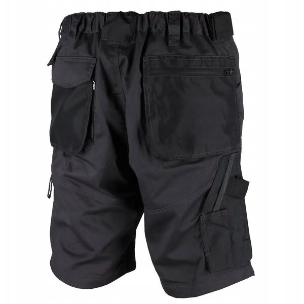 Εργατικά σορτς με spandex μέγεθος L, 220g/m2, γκρι