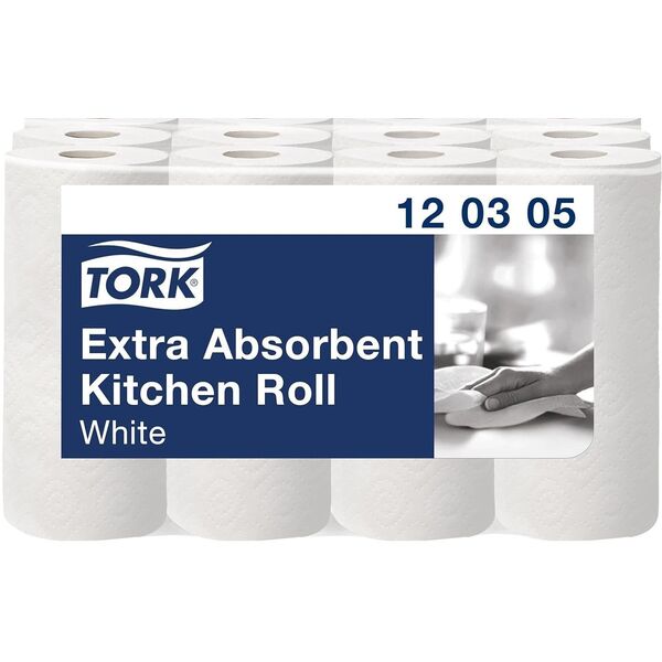 Ρολό κουζίνας Tork Extra Soft 3-στρώσεων K1 120305 12,2μ 48ρολ/καρ - (48 ρολά ανά πακέτο)
